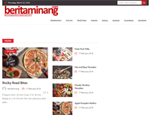 Tablet Screenshot of beritaminang.com